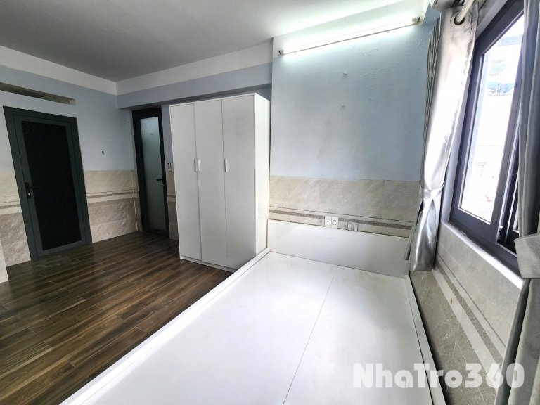 Cho thuê căn hộ Studio Cửa sổ, Máy giặt riêng Q8 gần Parc Mall, công viên Tạ Quang Bửu