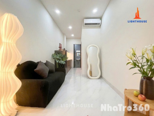 CĂN STUDIO TÁCH BẾP BAN CÔNG SIÊU ĐẸP TẠI TÔ HIẾN THÀNH Q10