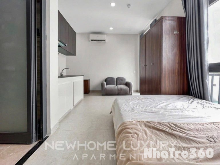 Căn hộ 35m2 có ban công và máy giặt riêng TB