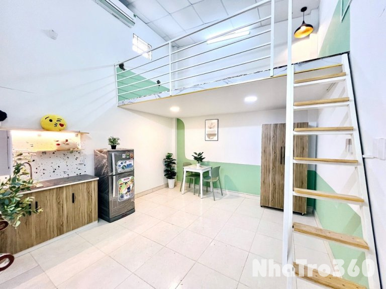 Full nội thất, có gác, thoáng mát, Quận 6 3tr9