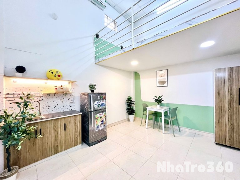 Full nội thất, có gác, thoáng mát, Quận 6 3tr9