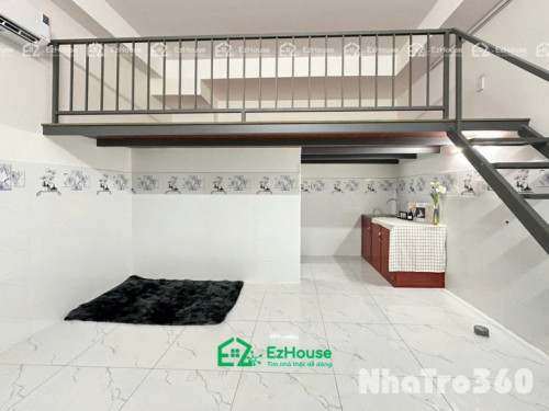 Phòng trống, máy lạnh, gác, rộng, tự do