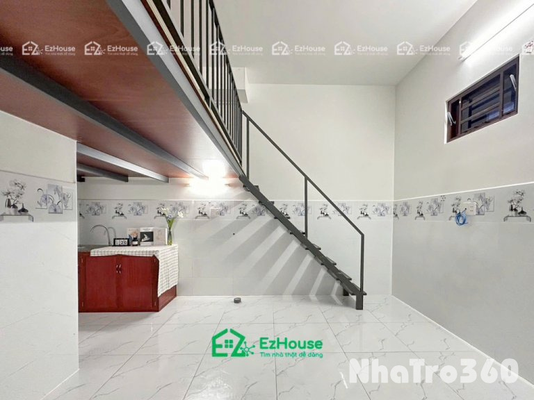 Phòng trống, máy lạnh, gác, rộng, tự do