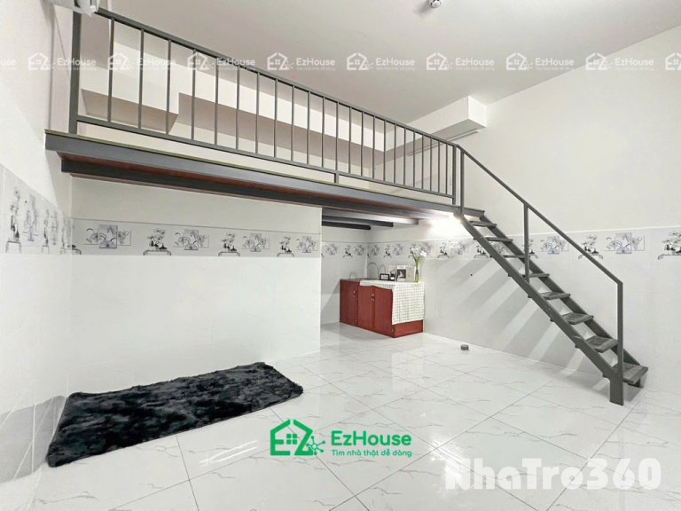 Phòng trống, máy lạnh, gác, rộng, tự do