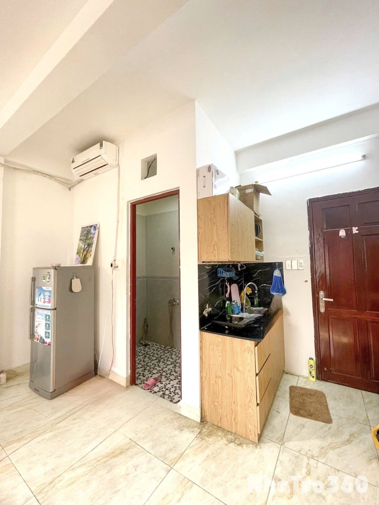 Cho thuê căn hộ Studio Cửa sổ Q1 gần Ngã Năm Cống Quỳnh, Bộ Công An, công viên 23 tháng 9