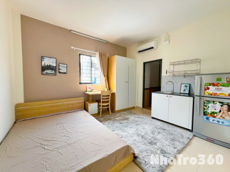 Căn hộ 25m2 full tiện nghi gần công viên HVT