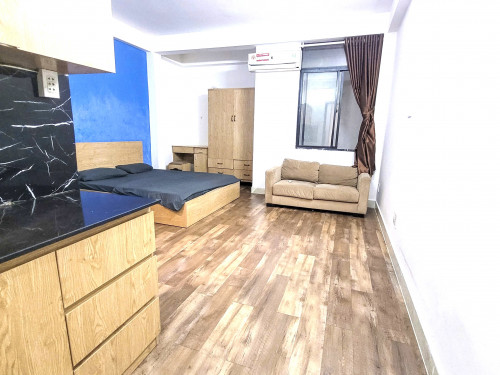 Cho thuê căn hộ Studio Cửa sổ Q1 gần Ngã Năm Cống Quỳnh, Bộ Công An, công viên 23 tháng 9