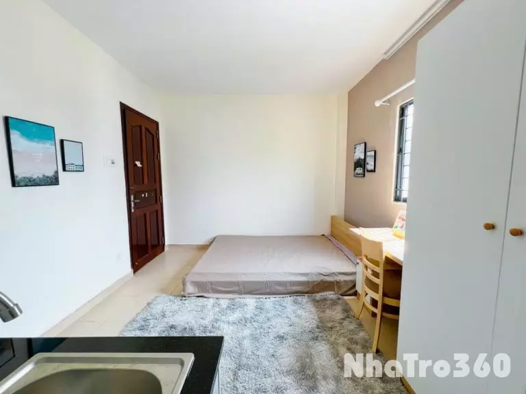 Căn hộ 25m2 full tiện nghi gần công viên HVT
