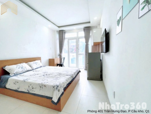 CĂN HỘ CÓ CỬA SỔ FULL NỘI THẤT QUẬN 1