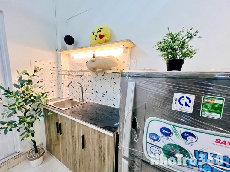 Full nội thất, có gác, thoáng mát, Quận 6 3tr9