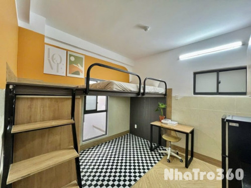 CĂN HỘ CÓ GÁC FULL NỘI THẤT - GẦN CV GIA ĐÌNH