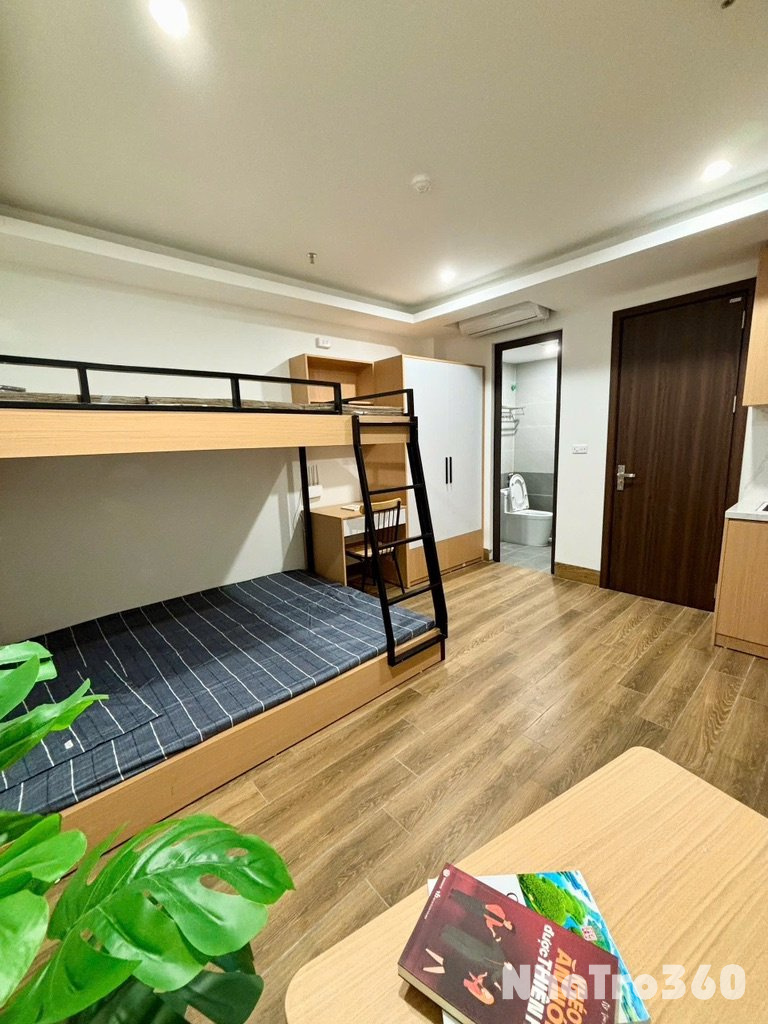 Căn hộ giường tầng full nội thất ngay Lăng Cha Cả