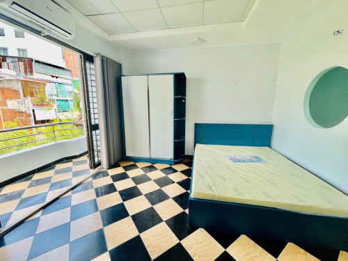 🏠Cho thuê căn hộ 1PN Ban công Q10 gần Vạn Hạnh Mall, ĐH Huflit, ĐH UEH, Ngã Bảy Lý Thái Tổ