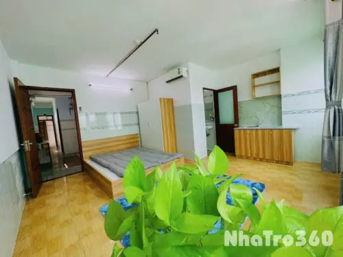 Studio full nt , cửa sổ trời , thang máy , vân tay