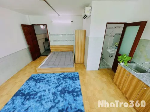 Studio full nt , cửa sổ trời , thang máy , vân tay
