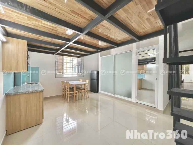 Cho thuê duplex gần ngay chợ Hoàng Hoa Thám, HVHK