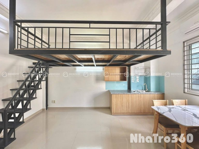 Cho thuê duplex gần ngay chợ Hoàng Hoa Thám, HVHK