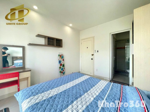 Cho thuê căn hộ 1PN, Q4, đường Tôn Thất Thuyết, gần cầu Tân Thuận, ĐH Nguyễn Tất Thành, Nhà Thờ Xóm Chiếu