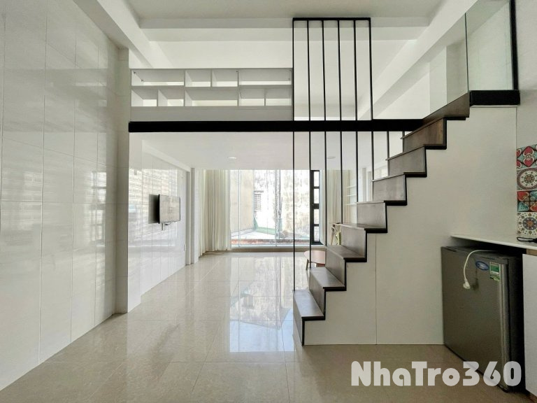 Cho Thuê Căn Hộ Dịch Vụ Duplex 70m2 Siêu Rộng Cửa Sổ Lớn Gần Sân Bay Giá Chỉ 9tr