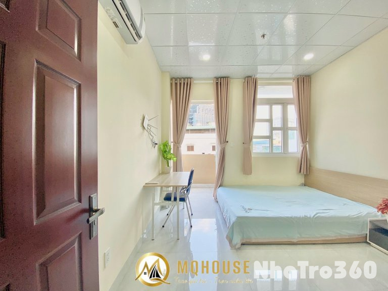 🏠Cho thuê căn hộ Studio Ban công Q1 gần chợ Tân Định, nhà thờ Tân Định