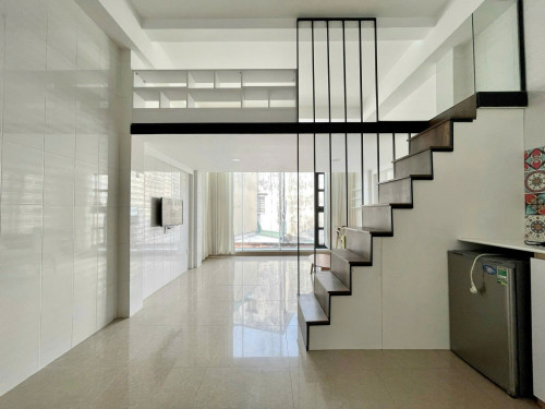 Cho Thuê Căn Hộ Dịch Vụ Duplex 70m2 Siêu Rộng Cửa Sổ Lớn Gần Sân Bay Giá Chỉ 9tr