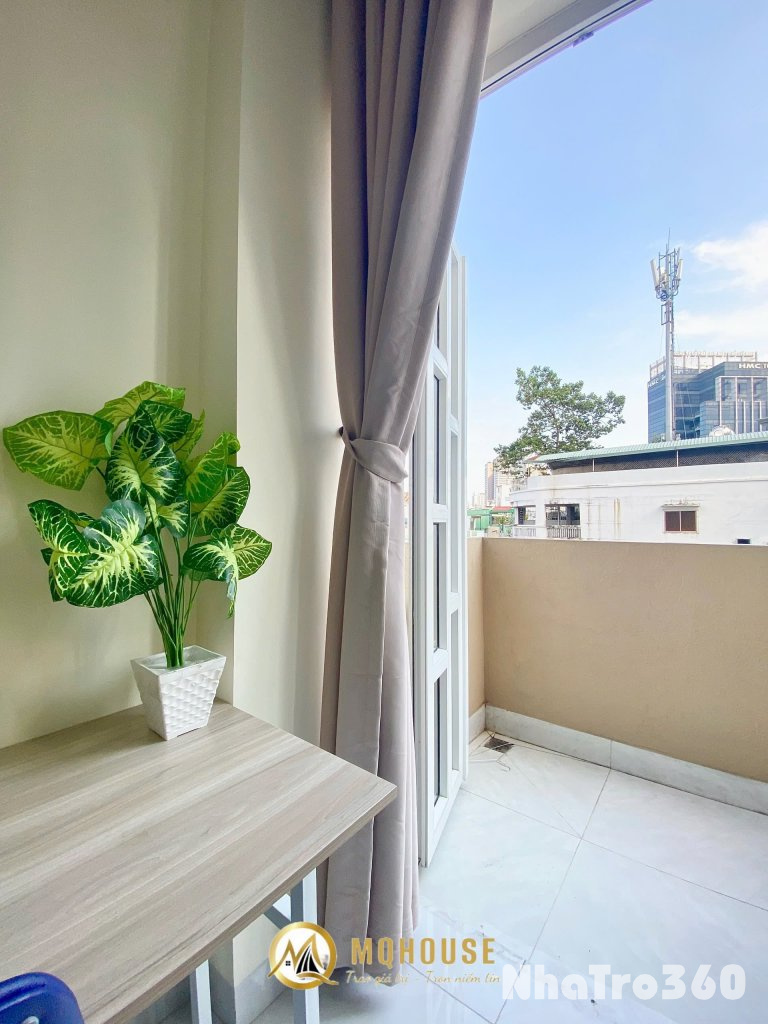 🏠Cho thuê căn hộ Studio Ban công Q1 gần chợ Tân Định, nhà thờ Tân Định