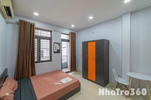 🏠Cho thuê căn hộ Studio Ban công Q1 gần cầu Nguyễn Văn Cừ, Nowzone, chợ Bến Thành, Bitexco, Bùi Viện