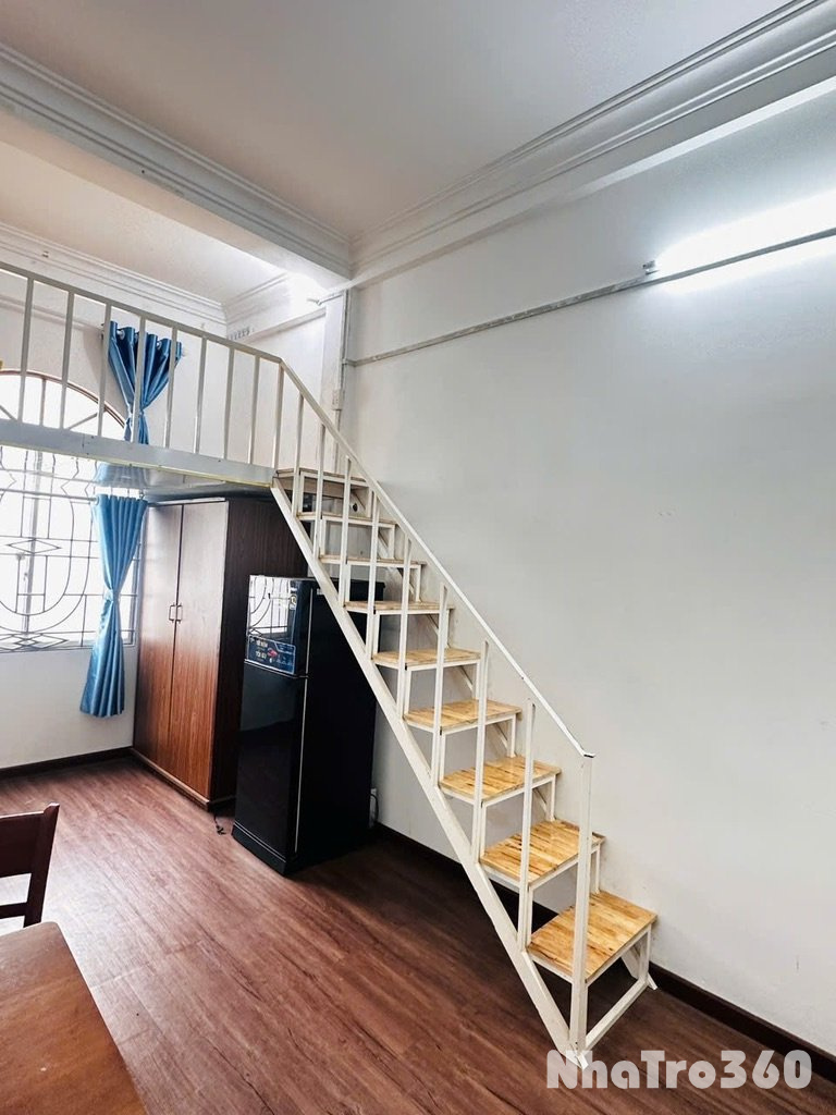 Cho thuê căn hộ có gác đầy đủ nội thất Tân Bình