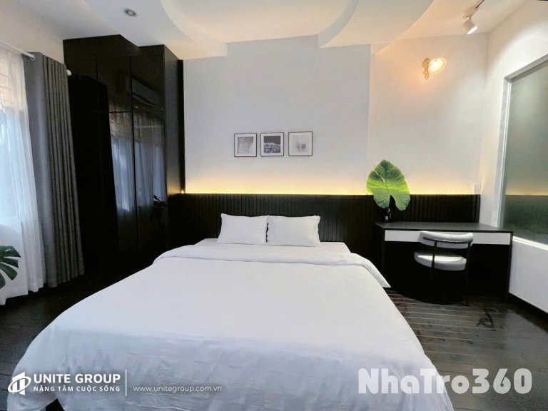 Khai Trương căn hộ ngay trung tâm quận 1, phòng cửa sổ đón nắng, gần hồ Con Rùa, UEH