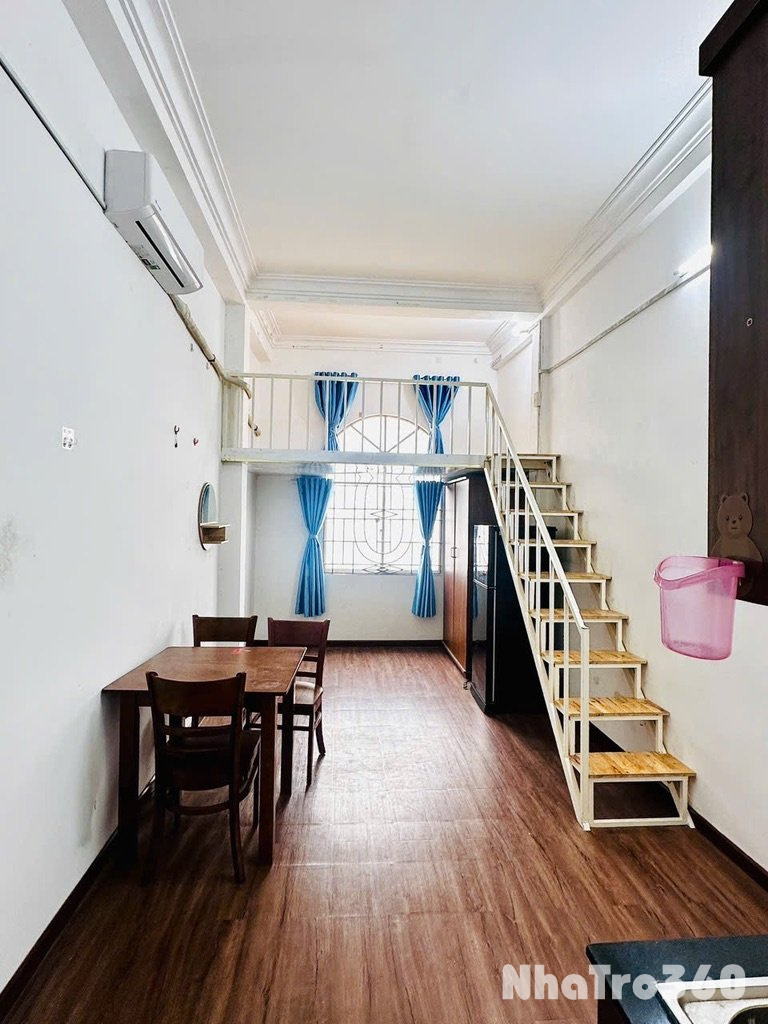 Cho thuê căn hộ có gác đầy đủ nội thất Tân Bình
