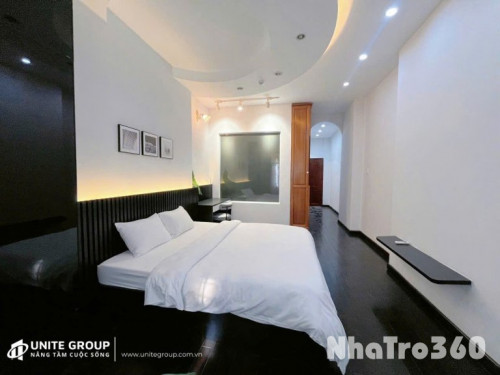 Khai Trương căn hộ ngay trung tâm quận 1, phòng cửa sổ đón nắng, gần hồ Con Rùa, UEH