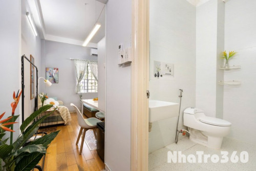 🏠Cho thuê căn hộ Studio Cửa sổ trời Q1 gần vòng xoay Điện Biên Phủ, cầu Thị Nghè