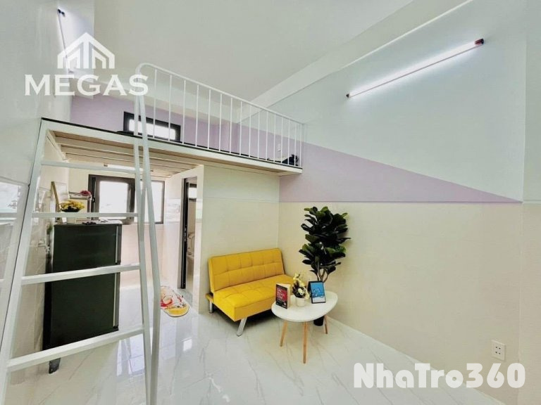 Căn hộ mini gác cao,đầy đủ nội thất , siêu an ninh