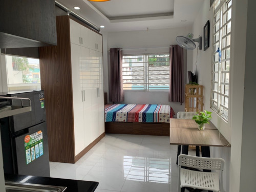 Cho thuê căn hộ Q1, đường Nguyễn Văn Cừ, gần cầu Nguyễn Văn Cừ, Công Viên 23/9, ĐH Văn Lang