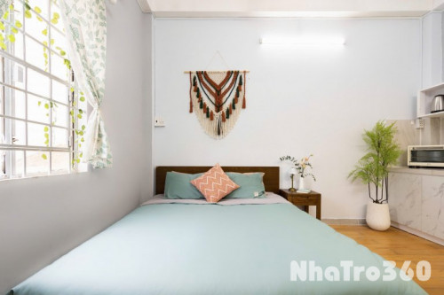 🏠Cho thuê căn hộ Studio Cửa sổ trời Q1 gần vòng xoay Điện Biên Phủ, cầu Thị Nghè