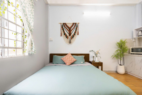 🏠Cho thuê căn hộ Studio Cửa sổ trời Q1 gần vòng xoay Điện Biên Phủ, cầu Thị Nghè