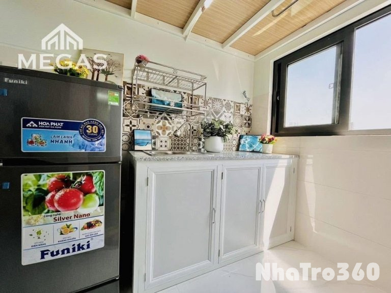 Căn hộ mini gác cao,đầy đủ nội thất , siêu an ninh