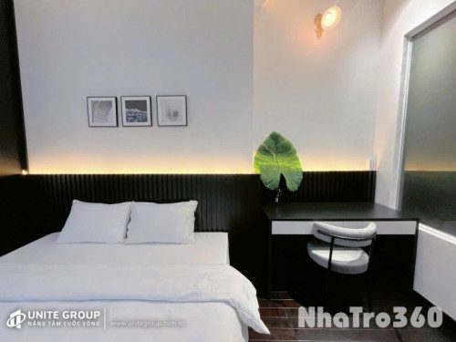 Khai Trương căn hộ ngay trung tâm quận 1, phòng cửa sổ đón nắng, gần hồ Con Rùa, UEH