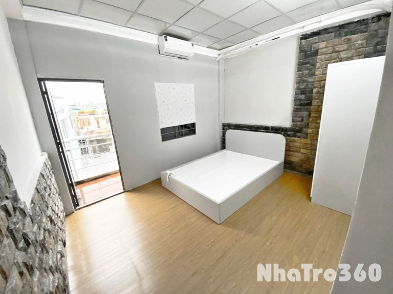 Căn hộ 2 phòng ngủ ban công đầy đủ nội thất TBình