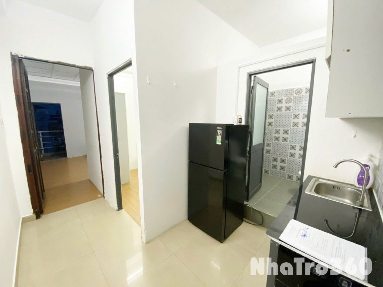 Căn hộ 2 phòng ngủ ban công đầy đủ nội thất TBình