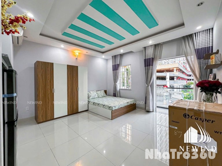 Studio bancong rộng 45m2 ở kdc jamona city q7