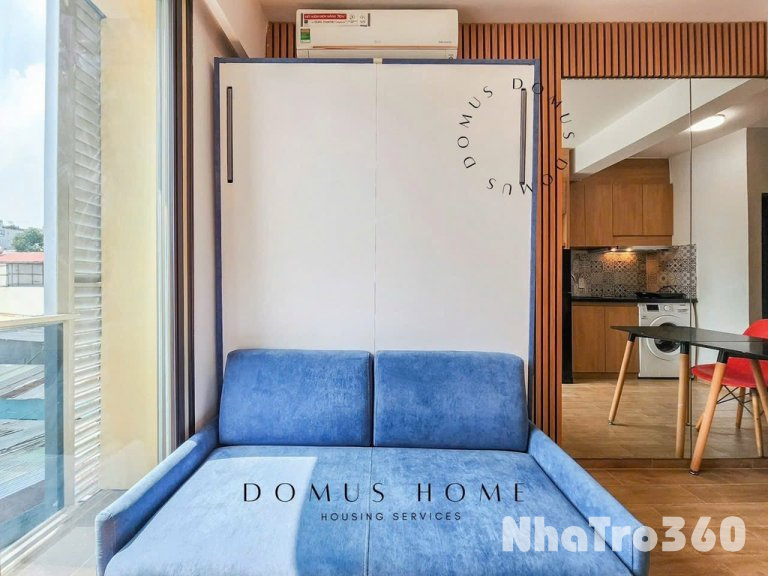 Cho thuê studio bancong full nội thất, chợ tân mỹ