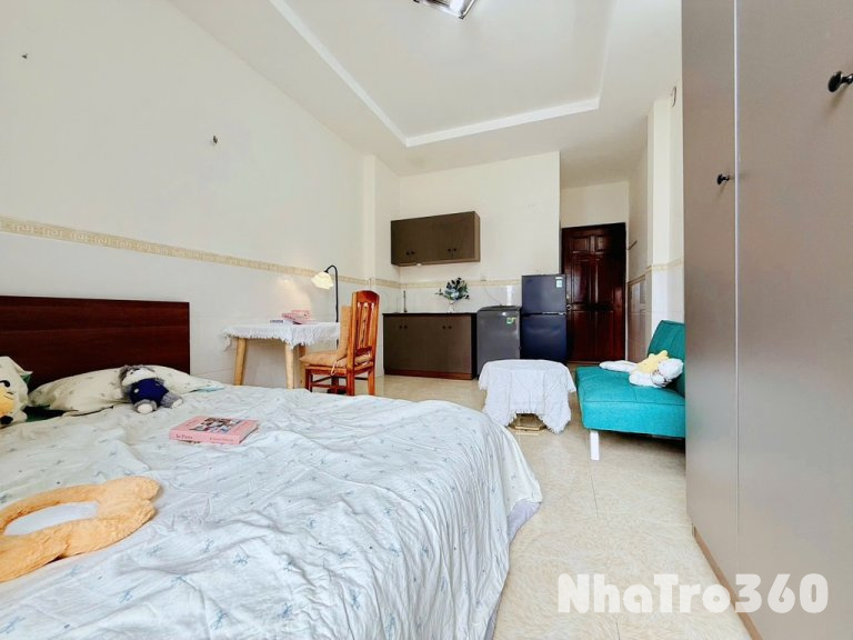 CHO THUÊ CHDV STUDIO FULL NT CỬA SỔ TRỜI GIÁ 5tr5