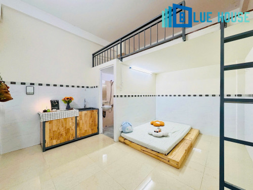 CĂN HỘ DUPLEX NỘI THẤT ĐẸP GẦN ĐH CÔNG THƯƠNG GIÁ CHỈ 3tr8
