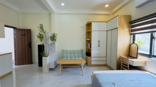 CHO THUÊ CĂN HỘ STUDIO FULL NỘI THẤT CỬA SỔ TRỜI