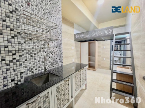 Căn hộ gác cao_thang máy_nước nóng lạnh ở Bà Hom