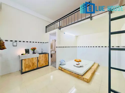 CĂN HỘ DUPLEX NỘI THẤT ĐẸP GẦN ĐH CÔNG THƯƠNG GIÁ CHỈ 3tr8