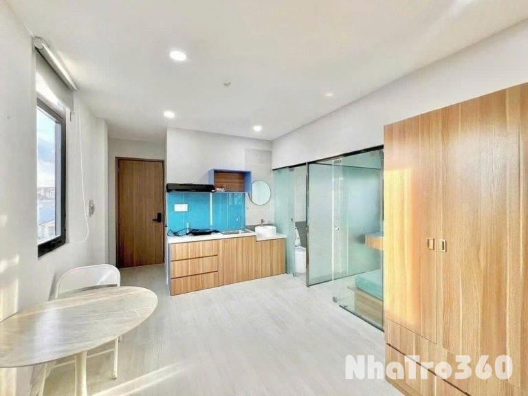 Căn hộ 1pn ban công full nội thất, kdc Nam Long Q7