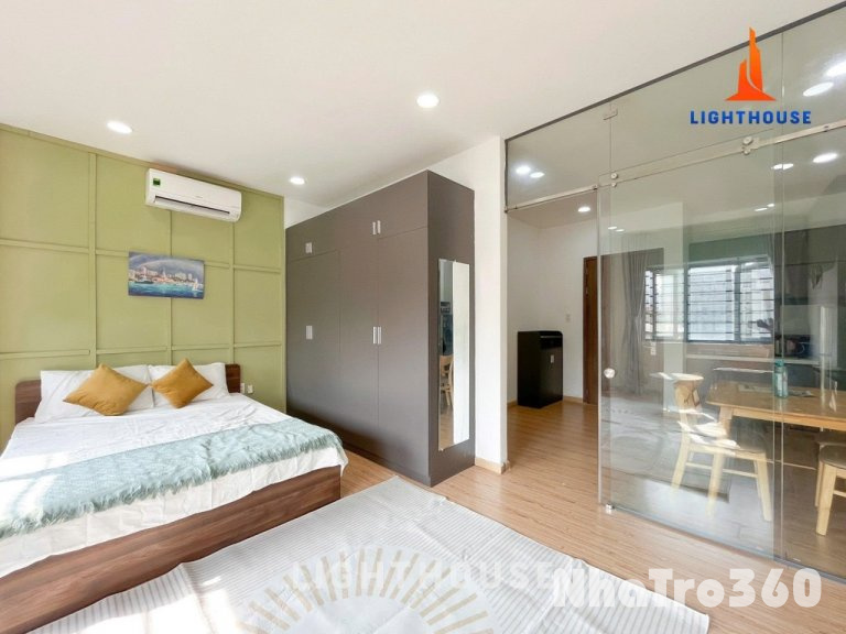 Căn Hộ 1 Phòng Ngủ Full Nội Thất Gần Sân Bay