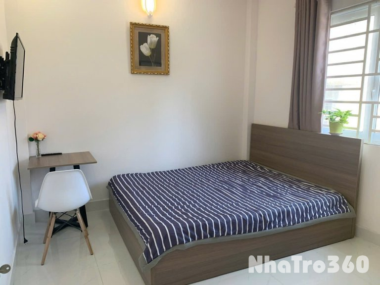 Cho thuê căn hộ 1PN, Q10, đường Điện Biên Phủ, gần Vòng Xoay Dân Chủ, toà nhà Viettel, Bệnh viện Bình Dân